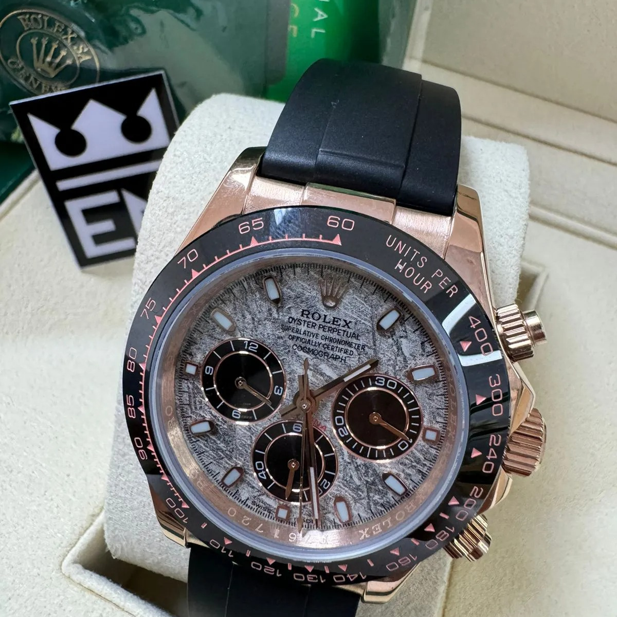 RX Daytona – Meteorit Dial – Oysterflex