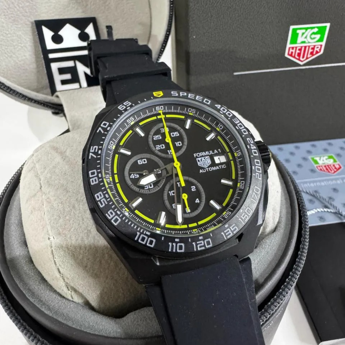 TH Formula 1 Automatic Chronograph – Black Yellow