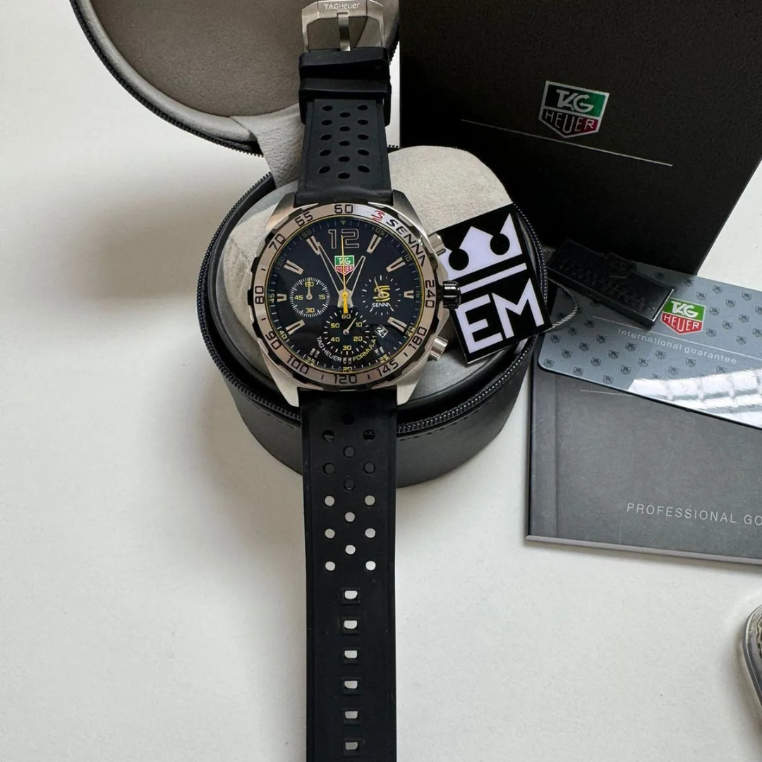 TH Formula 1 Senna Edition – Black/Yellow | Sport Strap