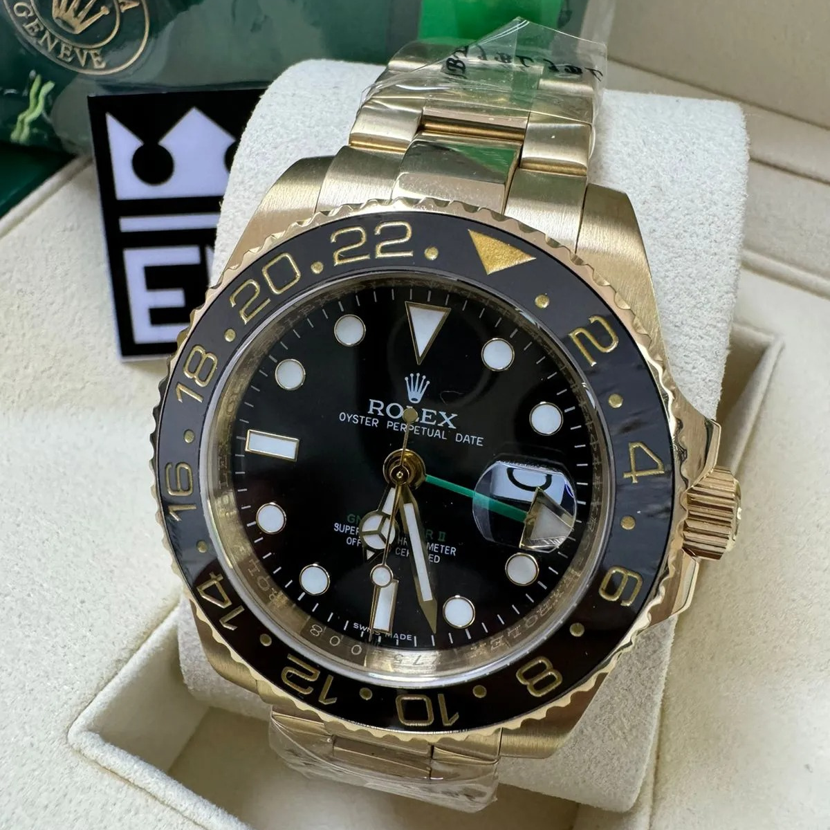 RX GMT-Master II 116713 LN – Gold and Steel Edition