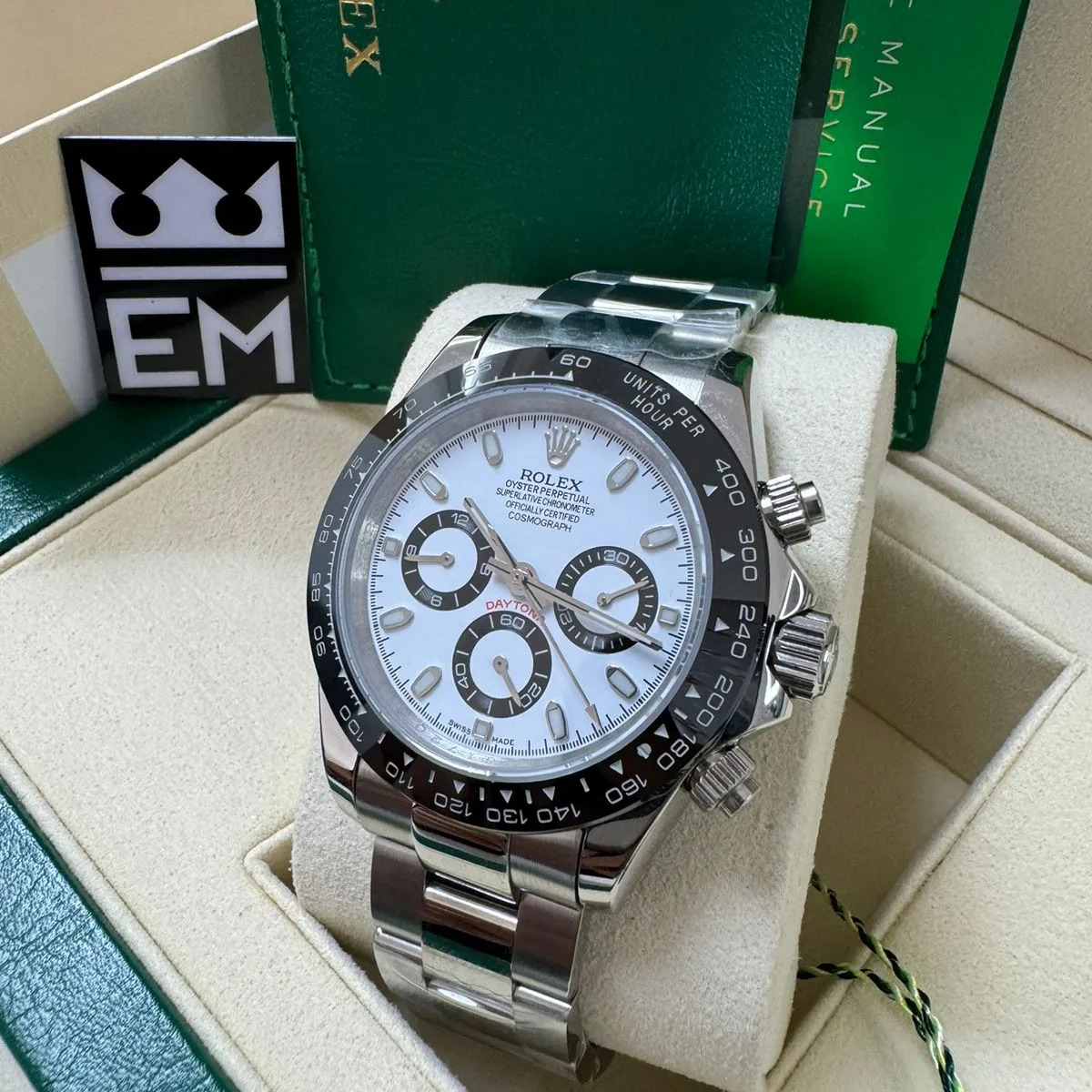 RX Daytona 126500 – White Dial