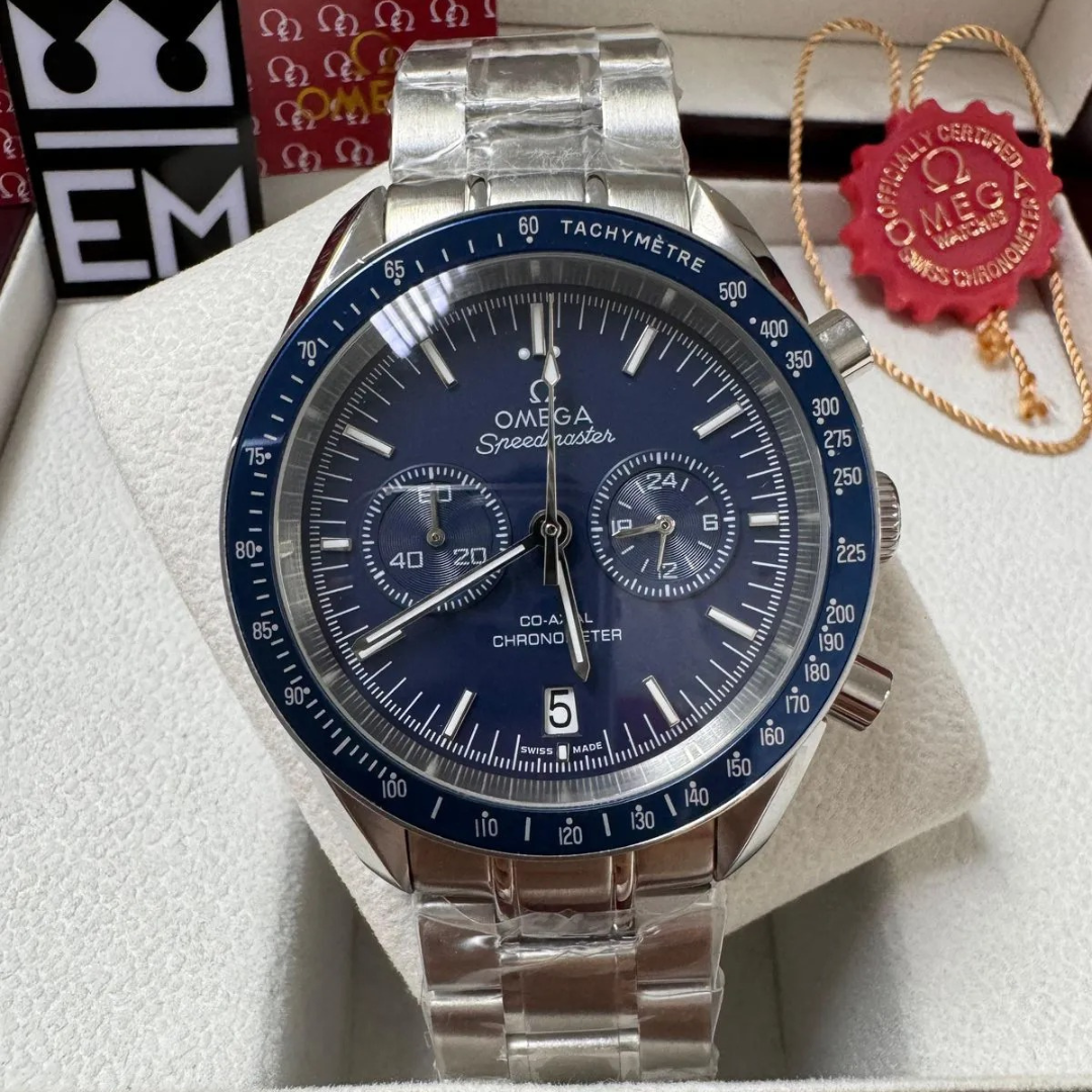 Speedmaster – Blue Steel