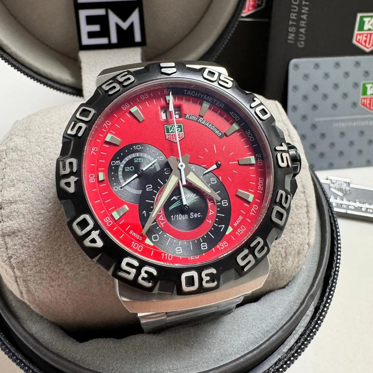 TH Formula 1 Chronograph Red – Kimi Raikkonen Edition