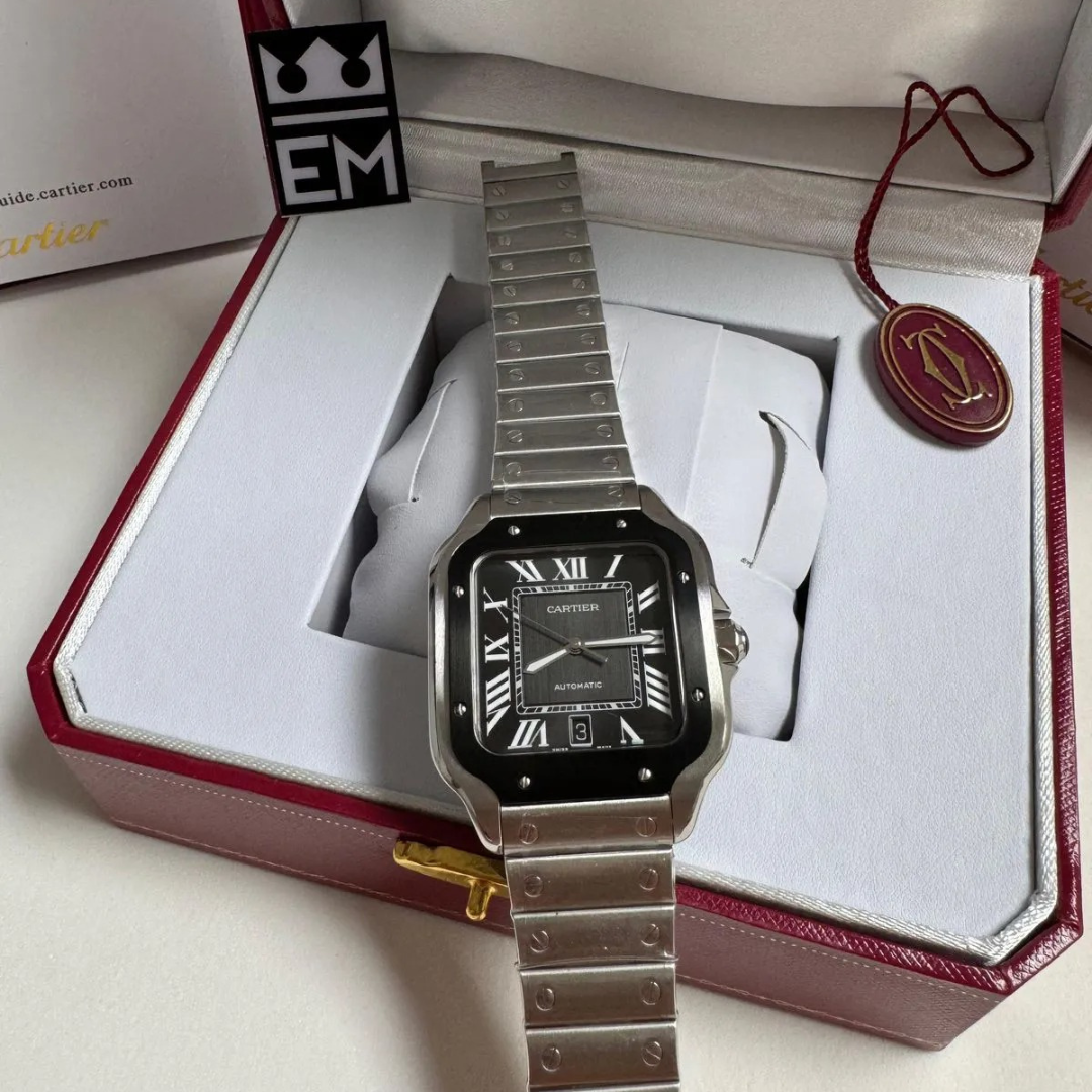 CRT Santos Automatic Black