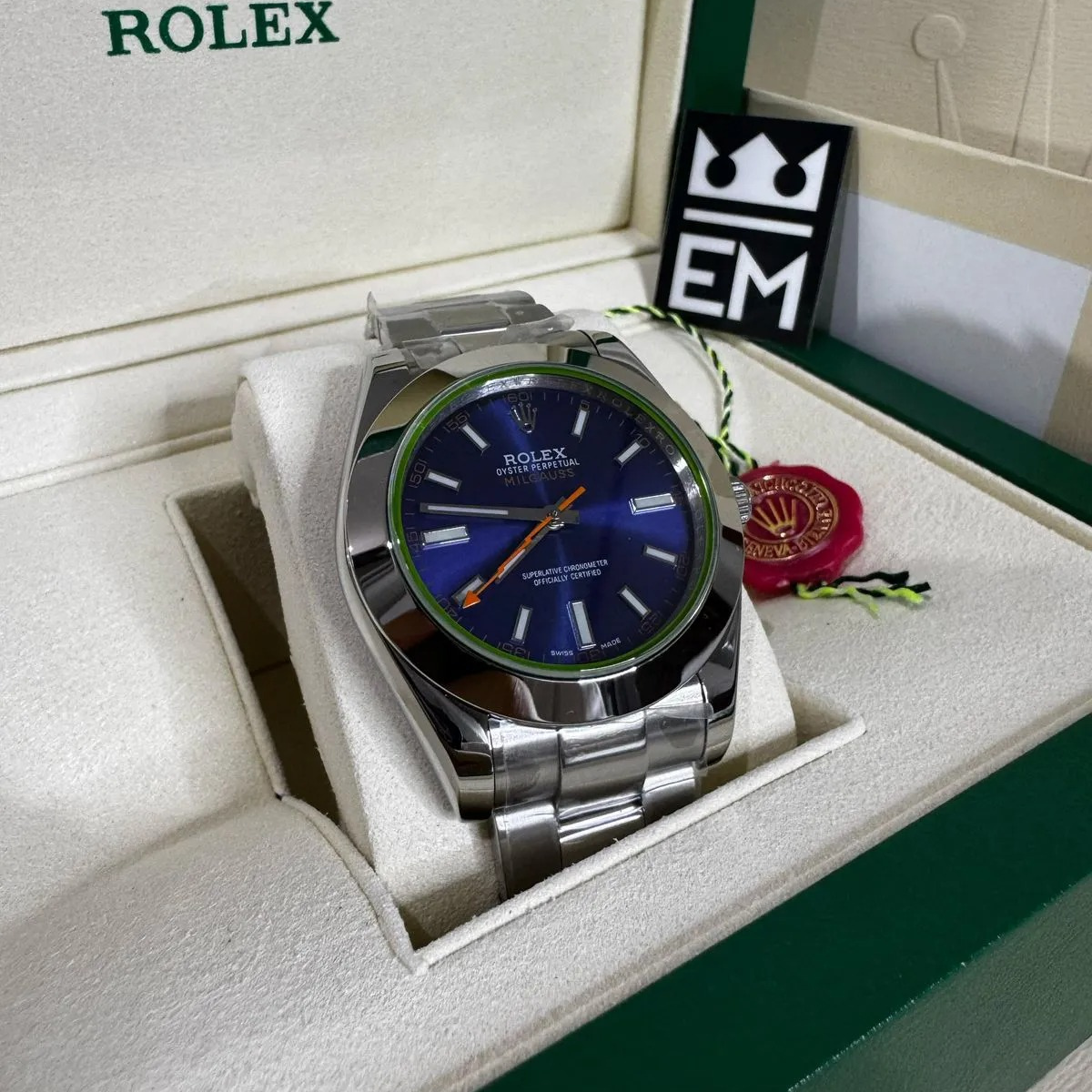 RX Milgauss – Blue Dial