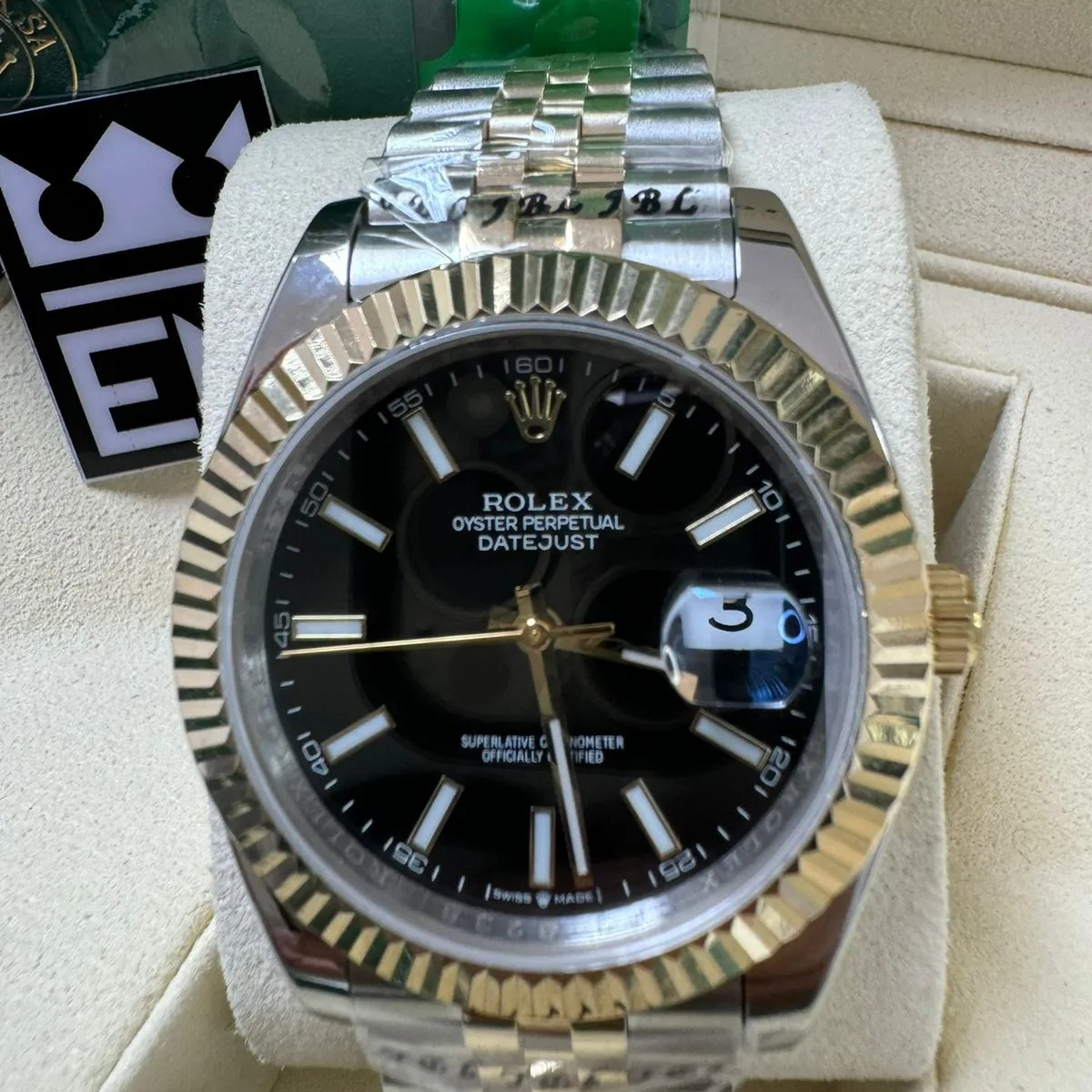 RX  Datejust 41 – Black Dial – Rolesor