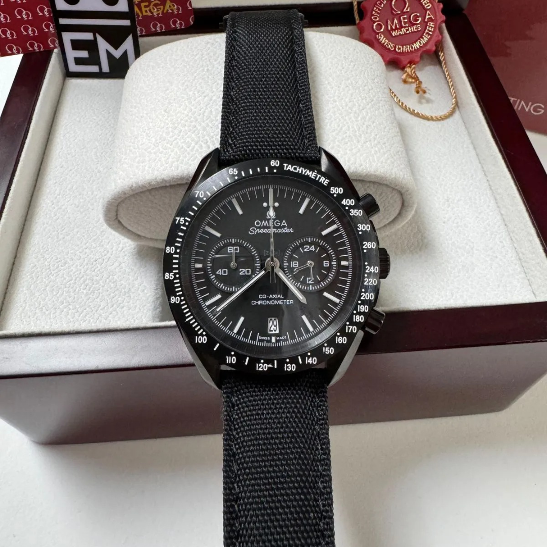 Speedmaster “Dark Side of the Moon” – Black Nylon Strap