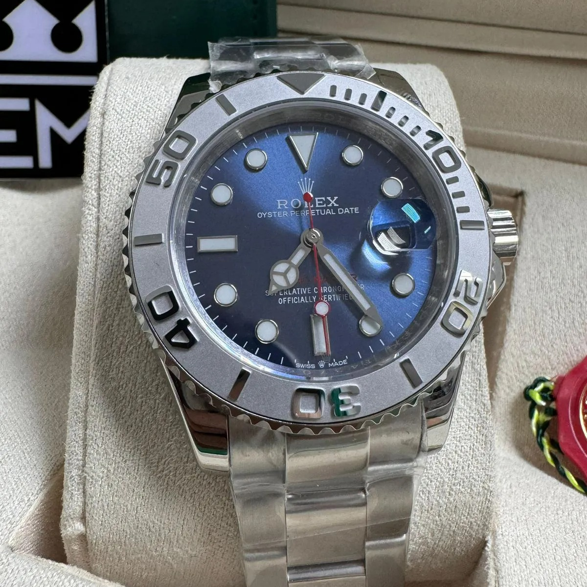 RX Yacht-Master 40 – Blue Dial