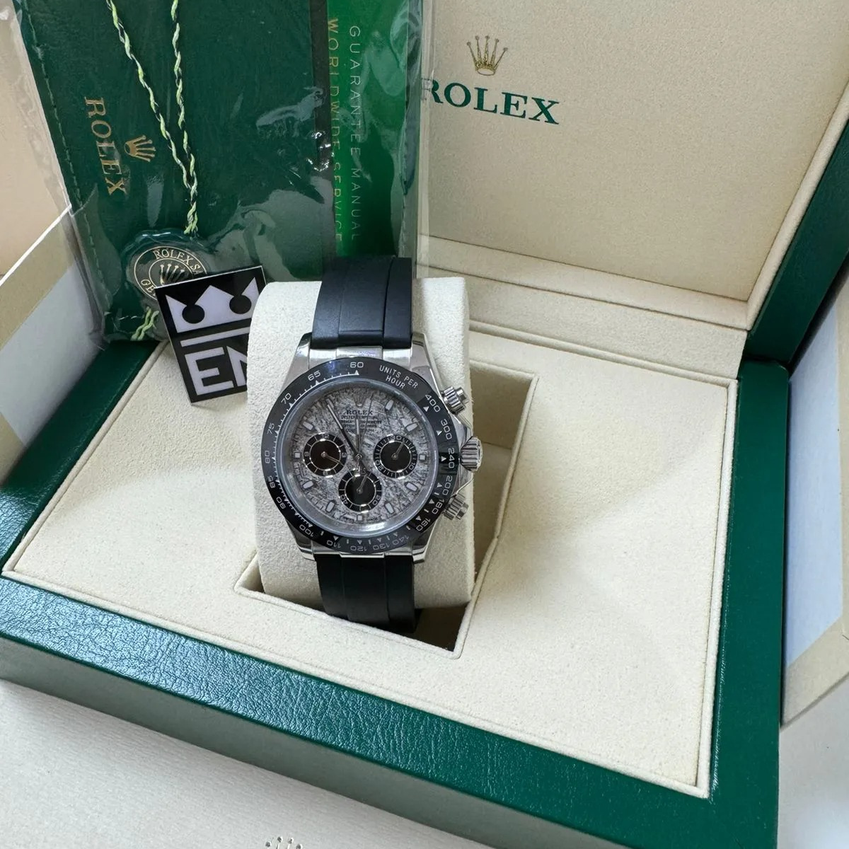 RX Daytona – Meteorit Dial – Oysterflex