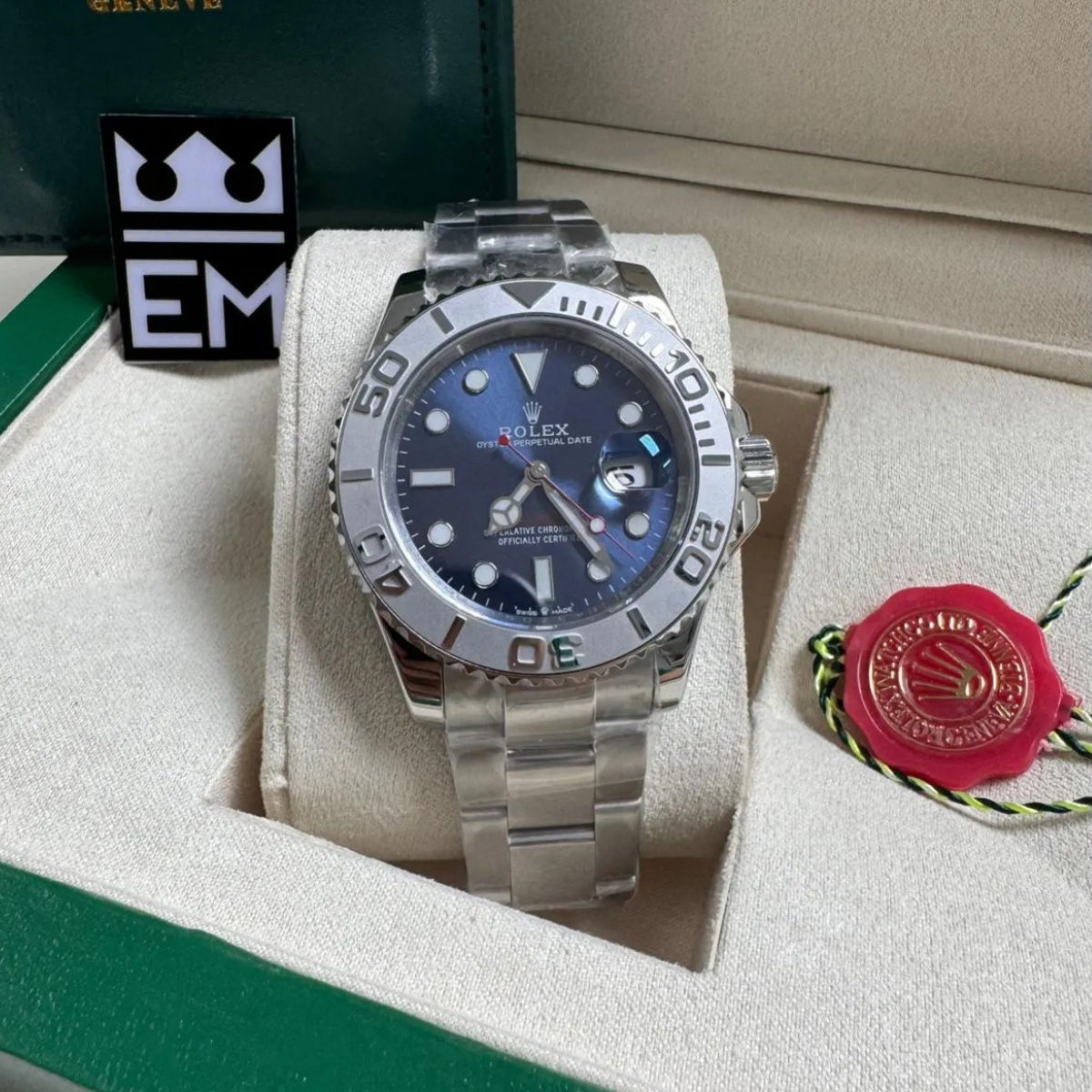 RX Yacht-Master 40 – Blue Dial