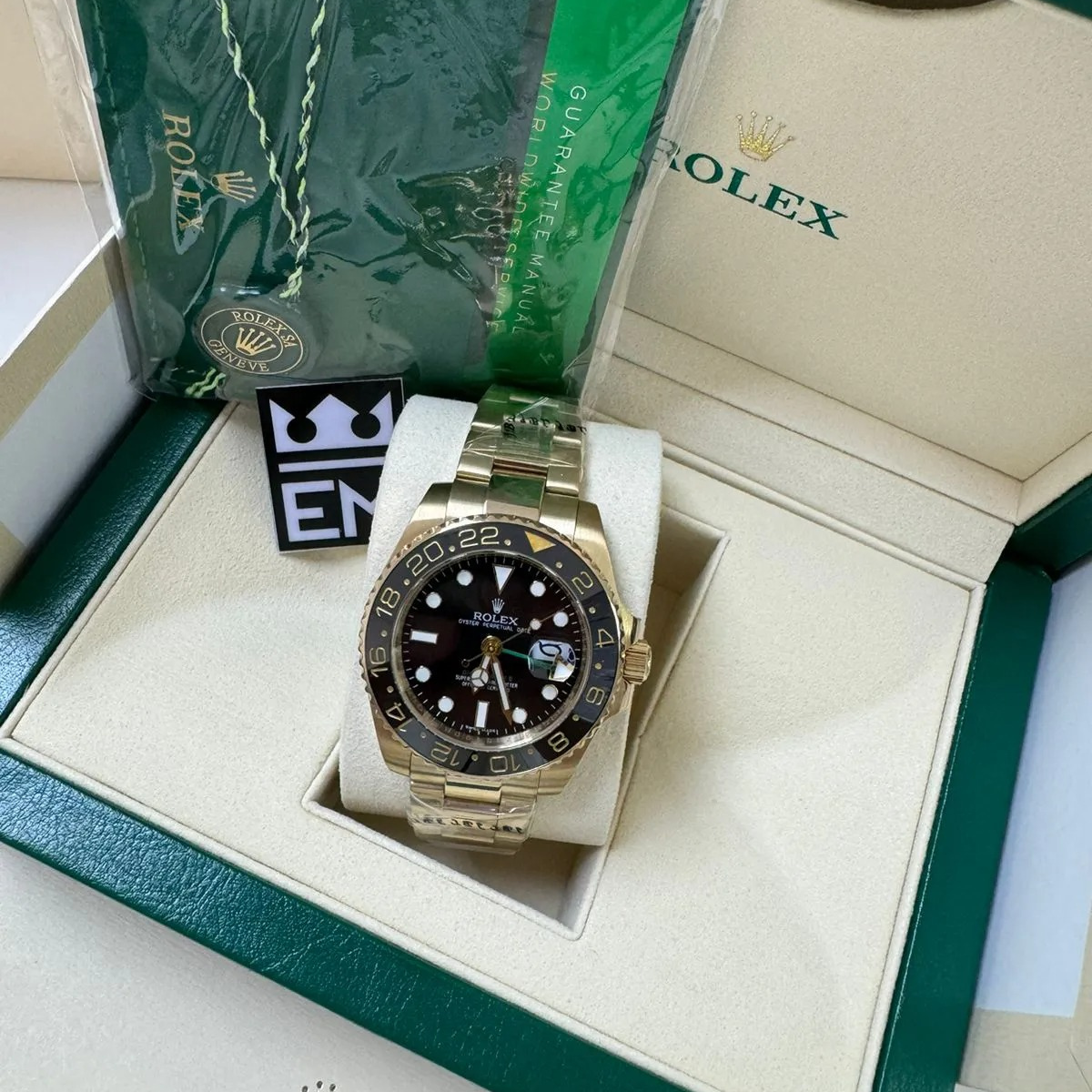 RX GMT-Master II 116713 LN – Gold and Steel Edition
