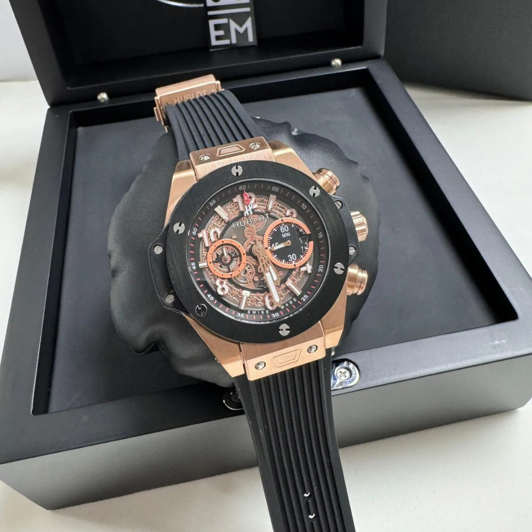 Big Bang Unico Rosé/Skeleton Dial.