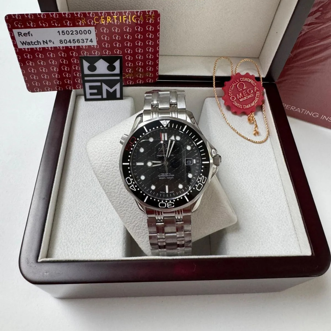 Seamaster Professional – Black “Waves Dial”