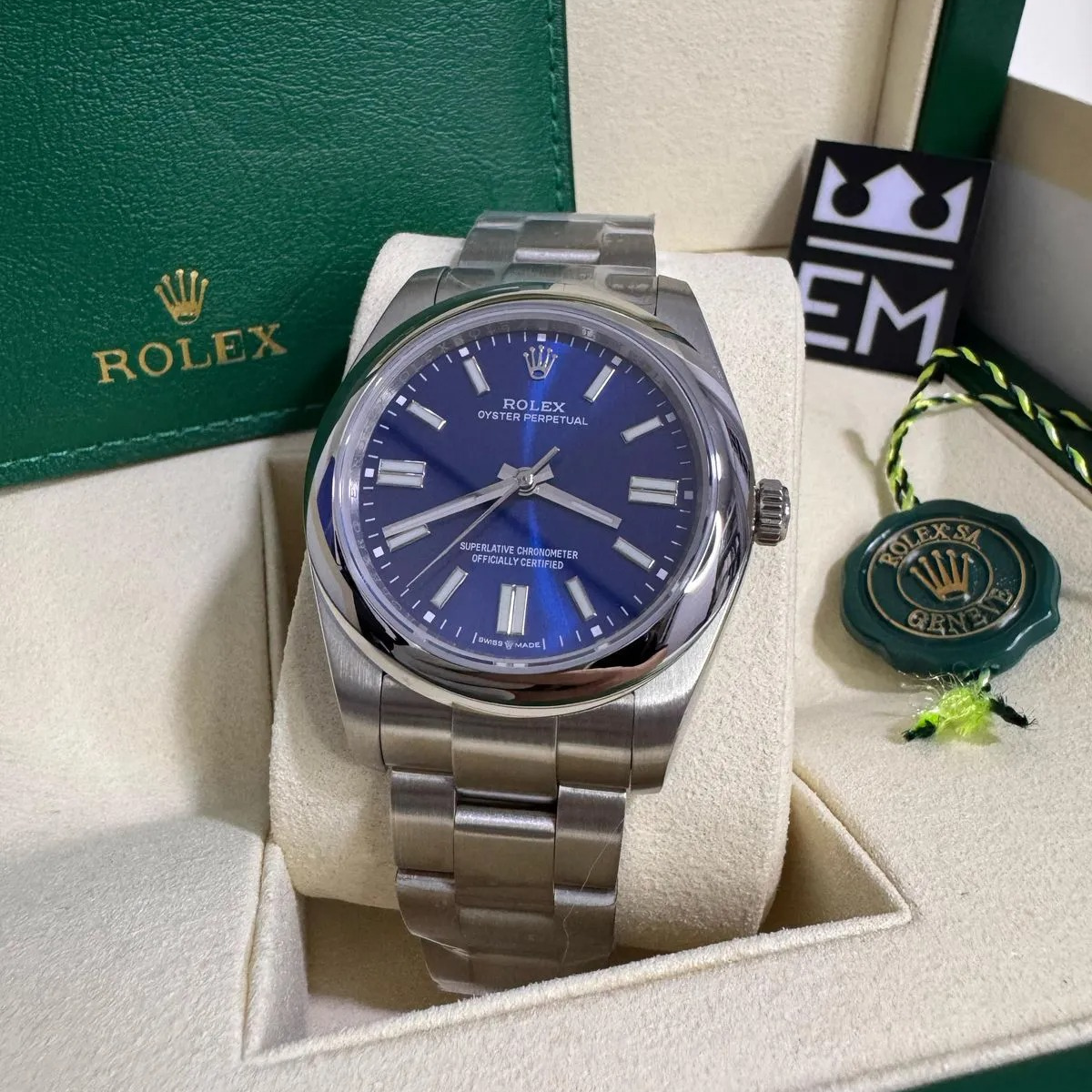 RX Oyster Perpetual 36 – Blue Dial