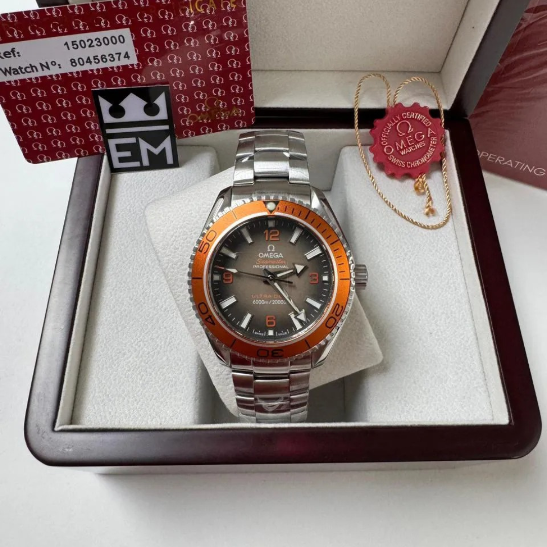 Seamaster Ultra Deep – Orange / Steel