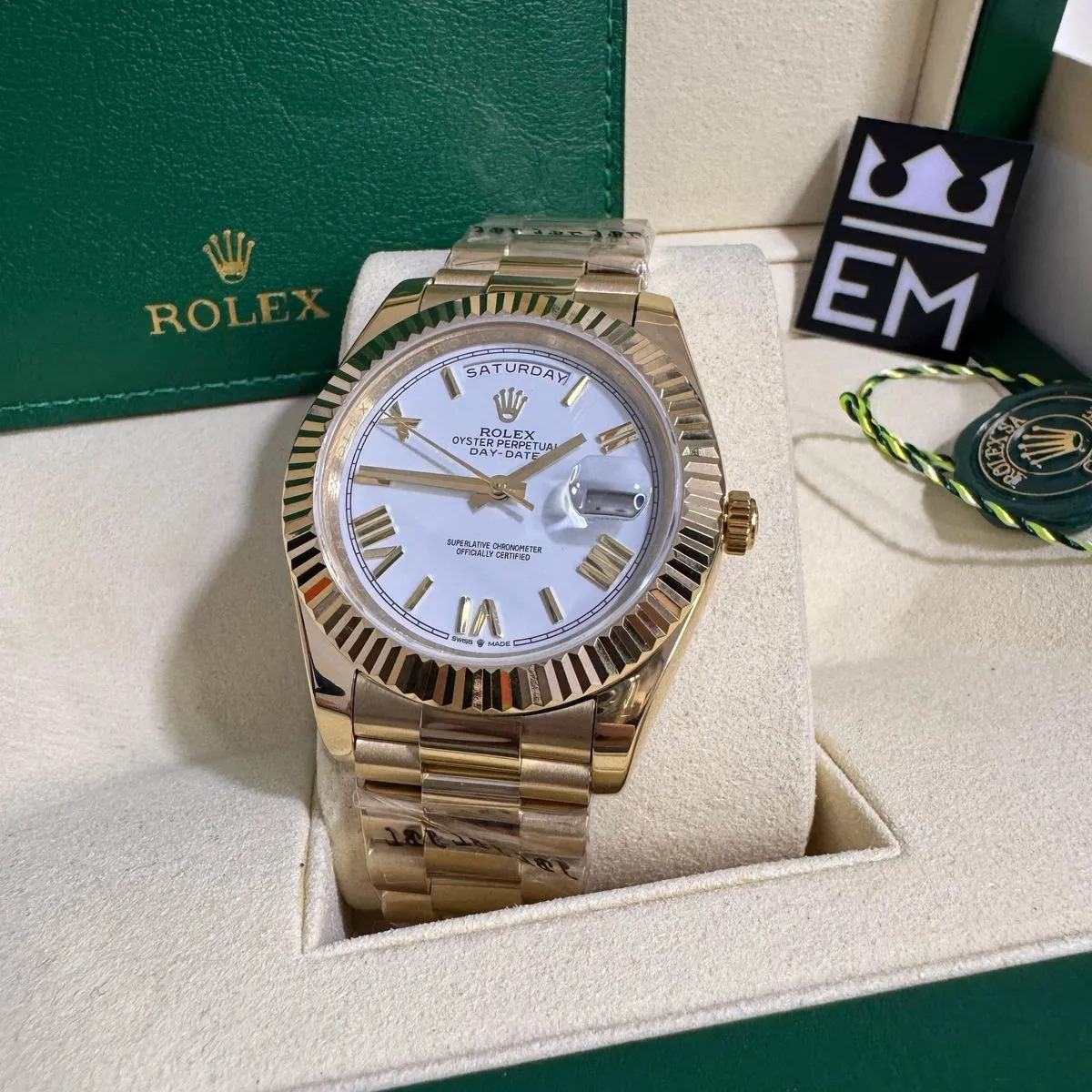 RX Day-Date 36 – White Dial