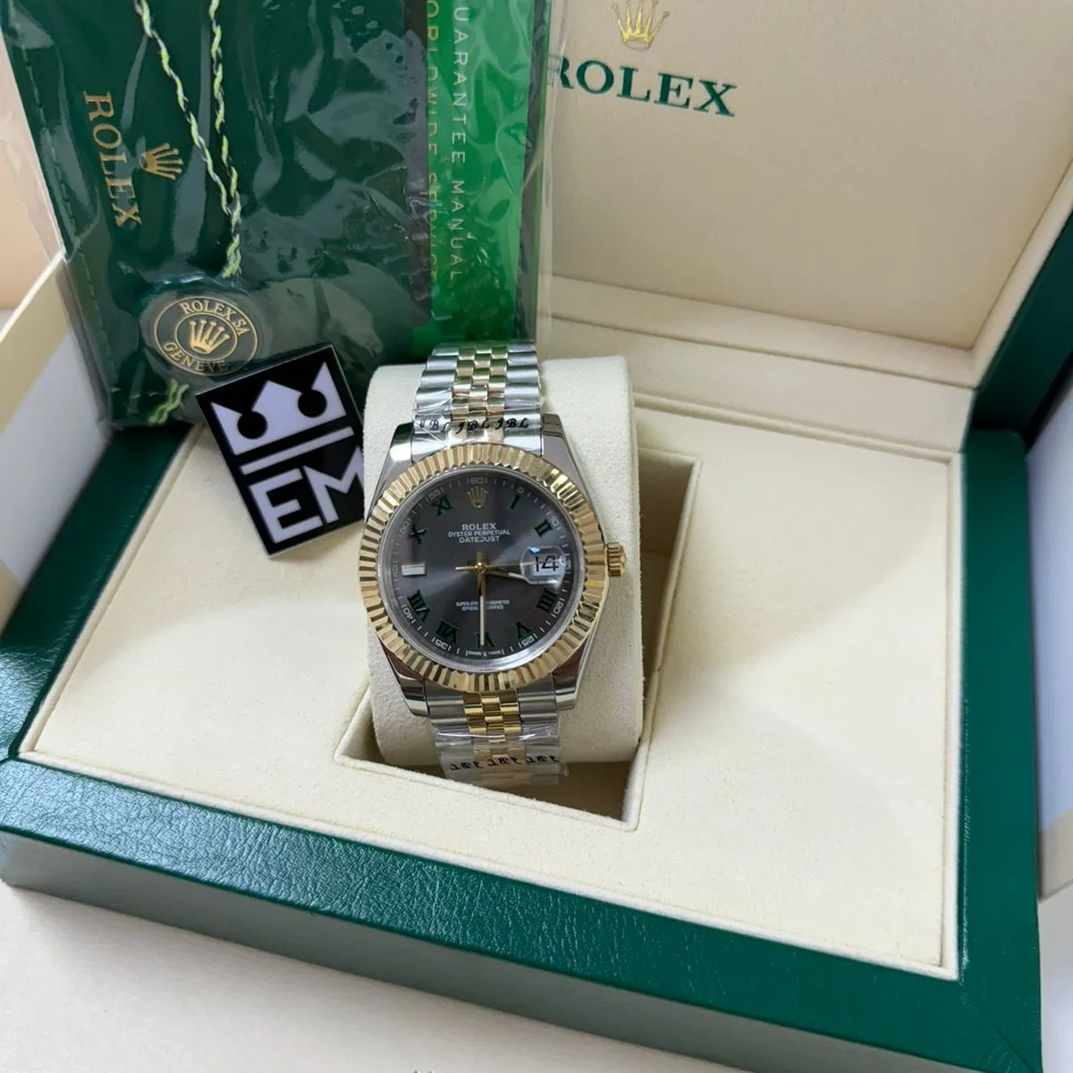 RX Datejust 41 – Anthracite Dial with Roman Numerals