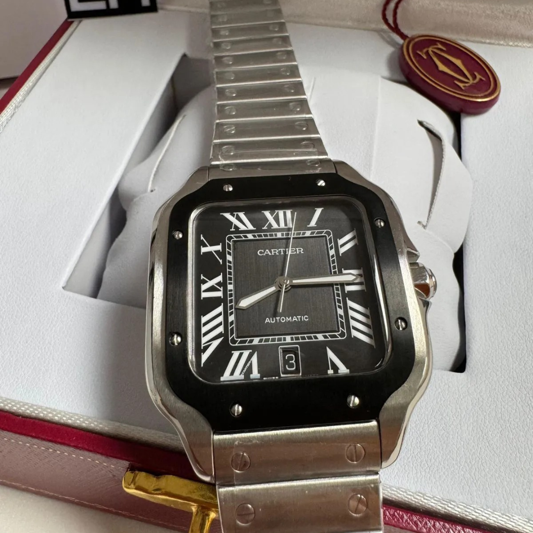 CRT Santos Automatic Black