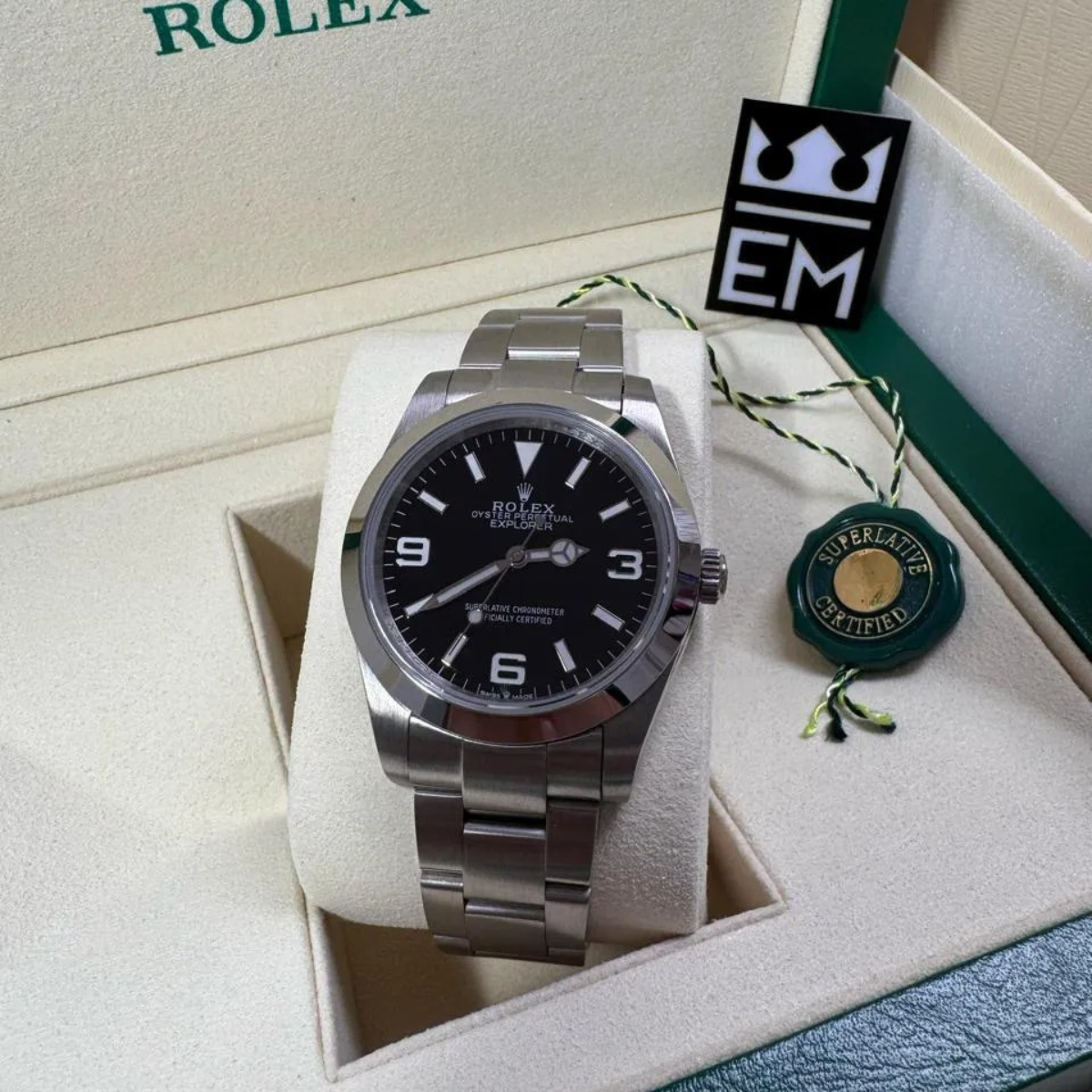 RX Explorer – Black Dial