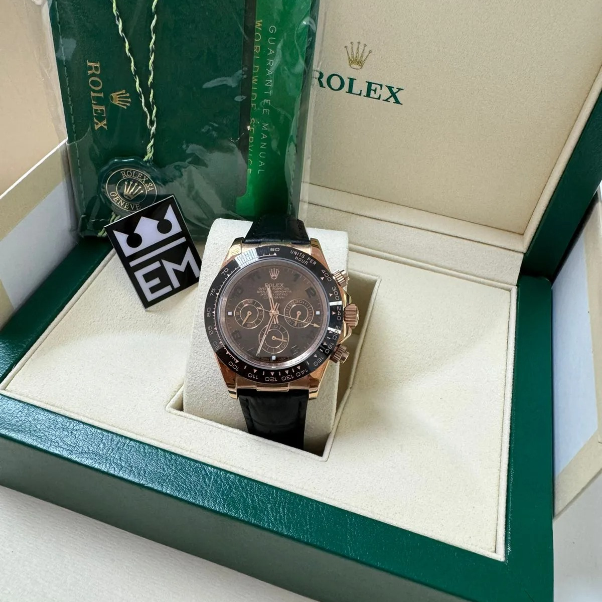 RX Daytona – Brown Dial – Oysterflex