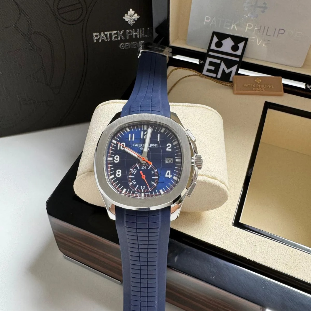 PP Aquanaut Chronograph Blue