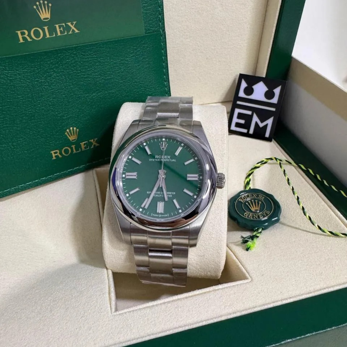 RX Oyster Perpetual 41 – Green Dial