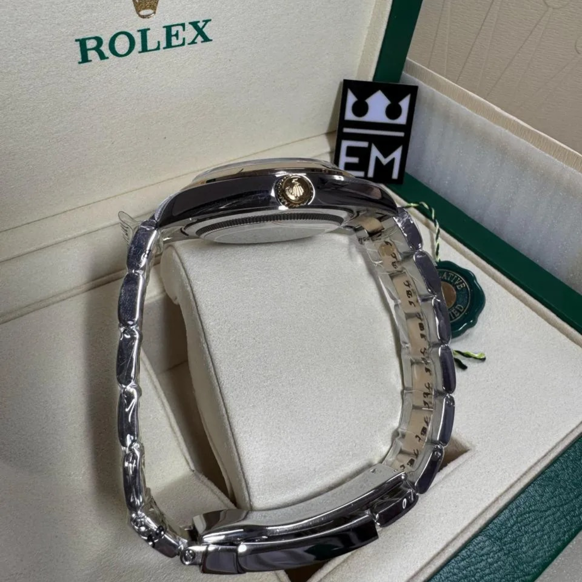 RX Datejust 41 – White Dial – Rolesor