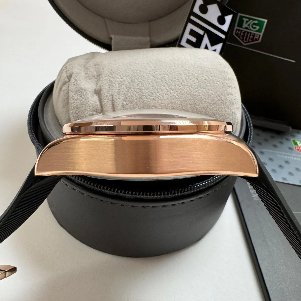 TH Grand Carrera Mikrotimer – Rose Gold & White