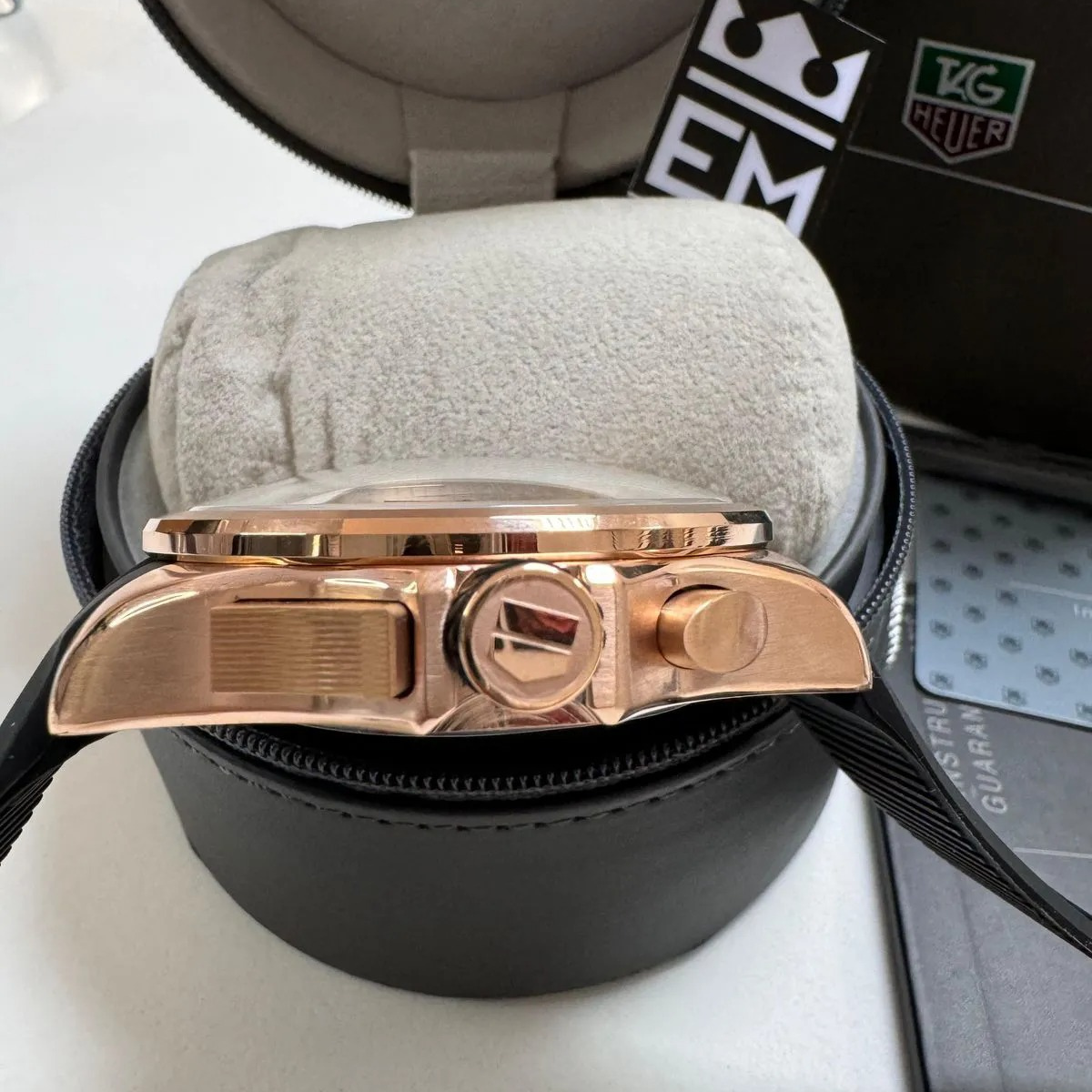 TH Grand Carrera Mikrotimer – Rose Gold Black