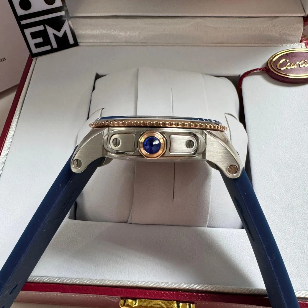CRT Calibre de Cartier Blue Gold – Automatic