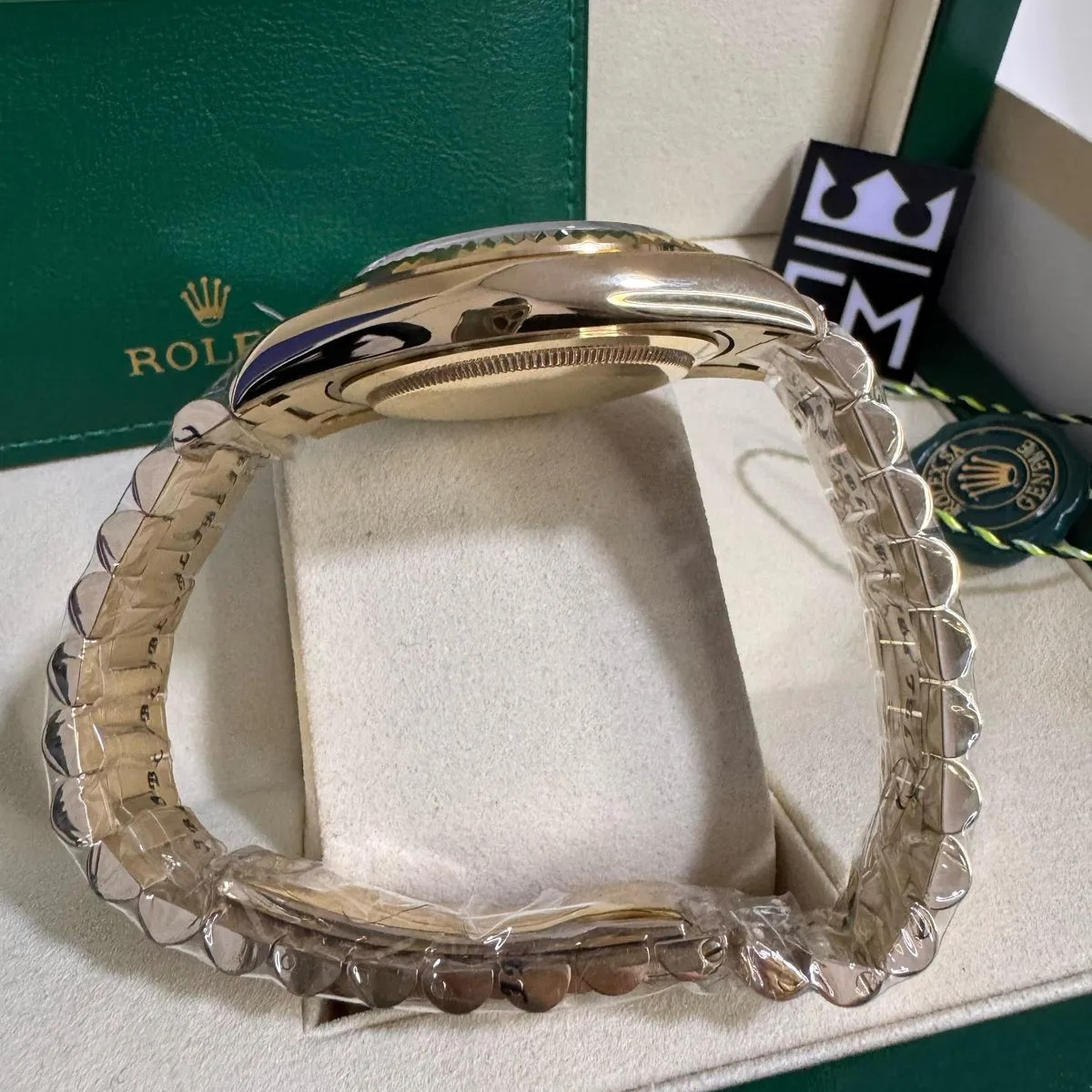 RX Day-Date 36 Yellow Gold – Green Dial
