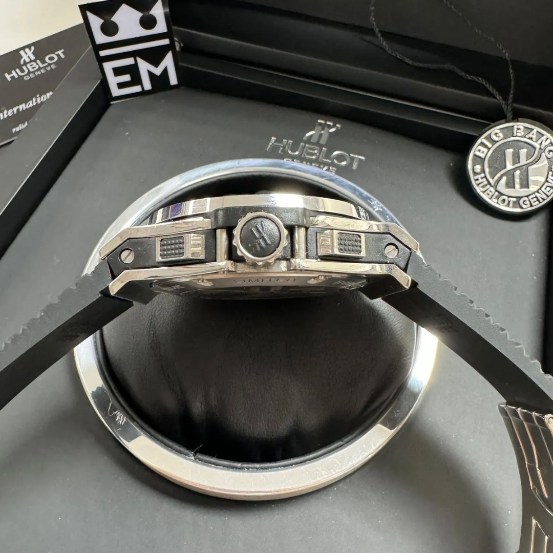 Big Bang Classic Silver Carbon