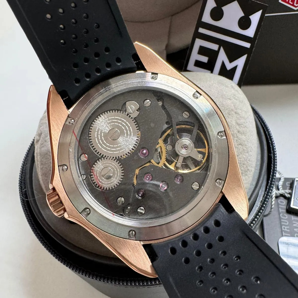 TH Carrera Pendulum Rose Gold Automatic