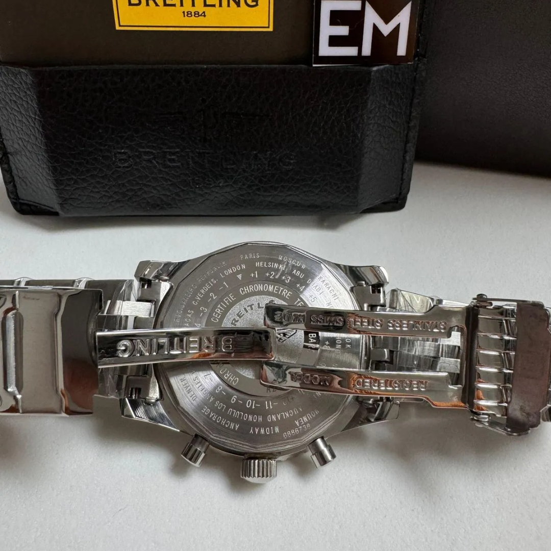 Navitimer Silver Stainless Steel
