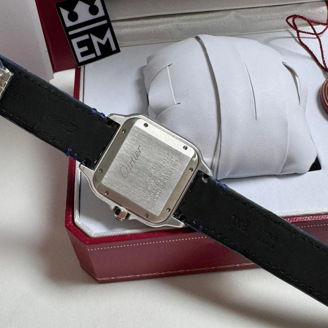 CRT Santos Automatic Blue Leather