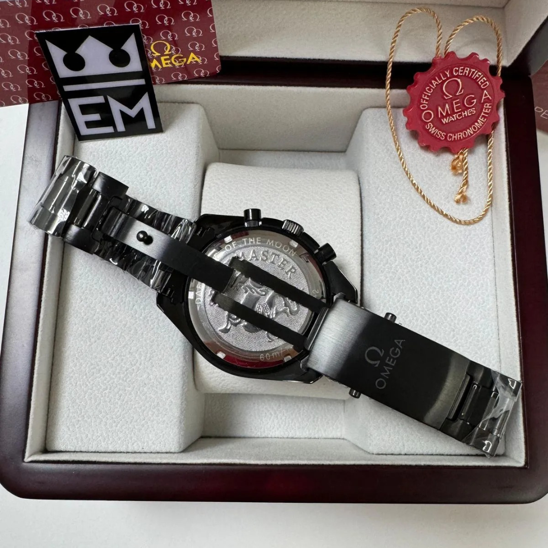 Speedmaster “Full Black Steel” – Co-Axial Chronometer