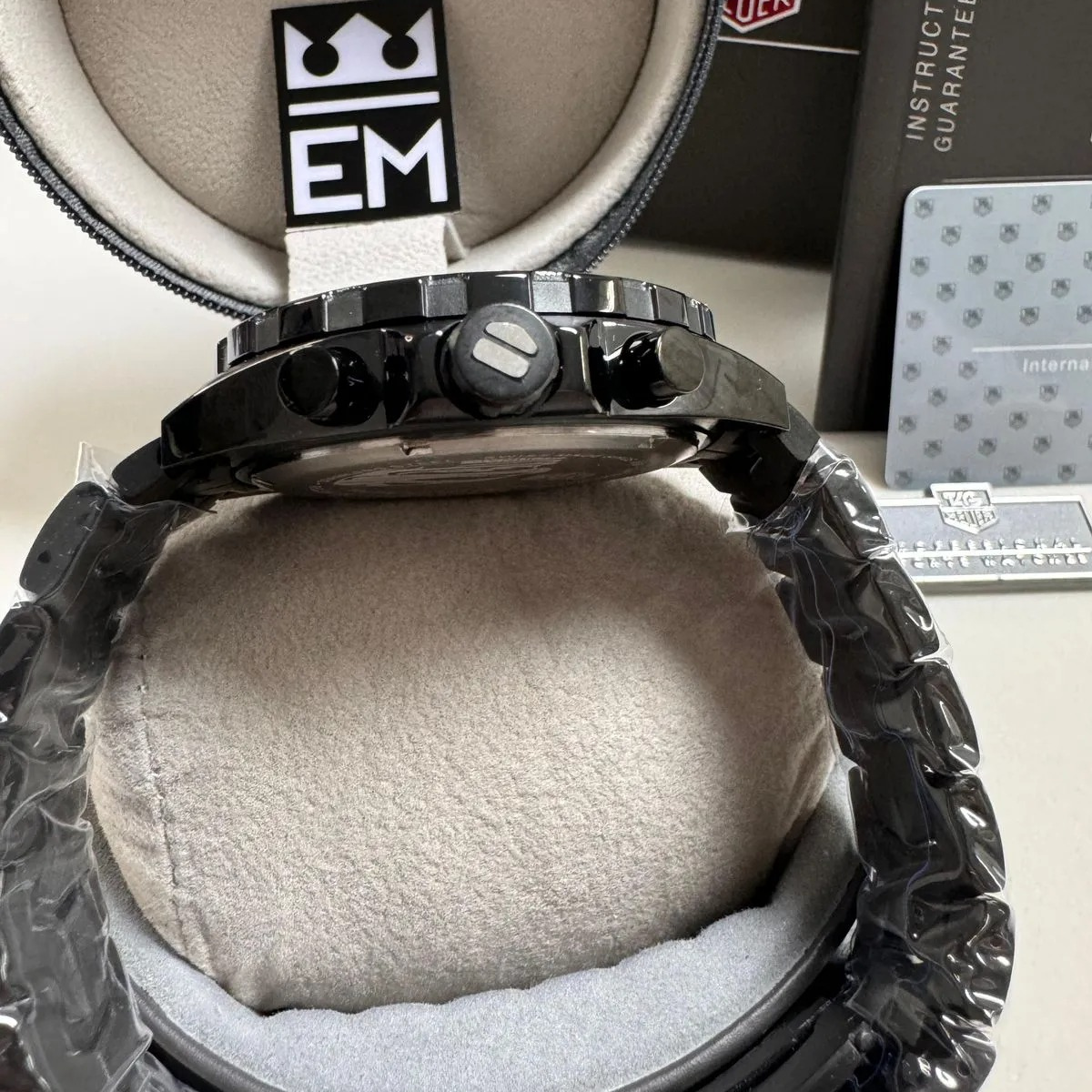 TH  Formula 1 Senna Chronograph Black Gray