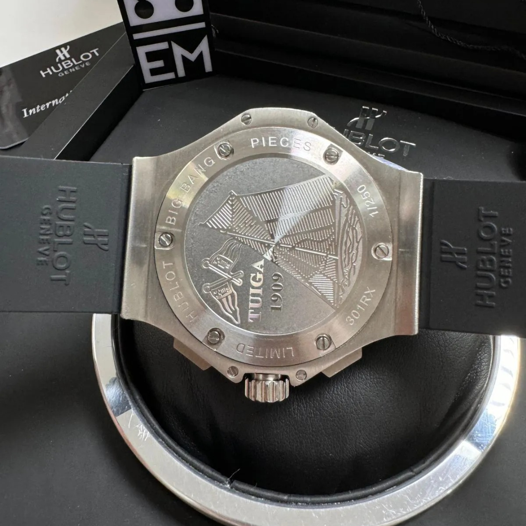 Big Bang Classic Silver Carbon