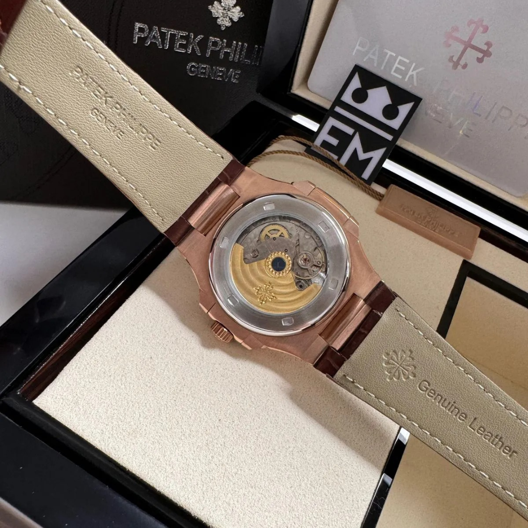 PP  Nautilus Rose Gold Brown Automatic