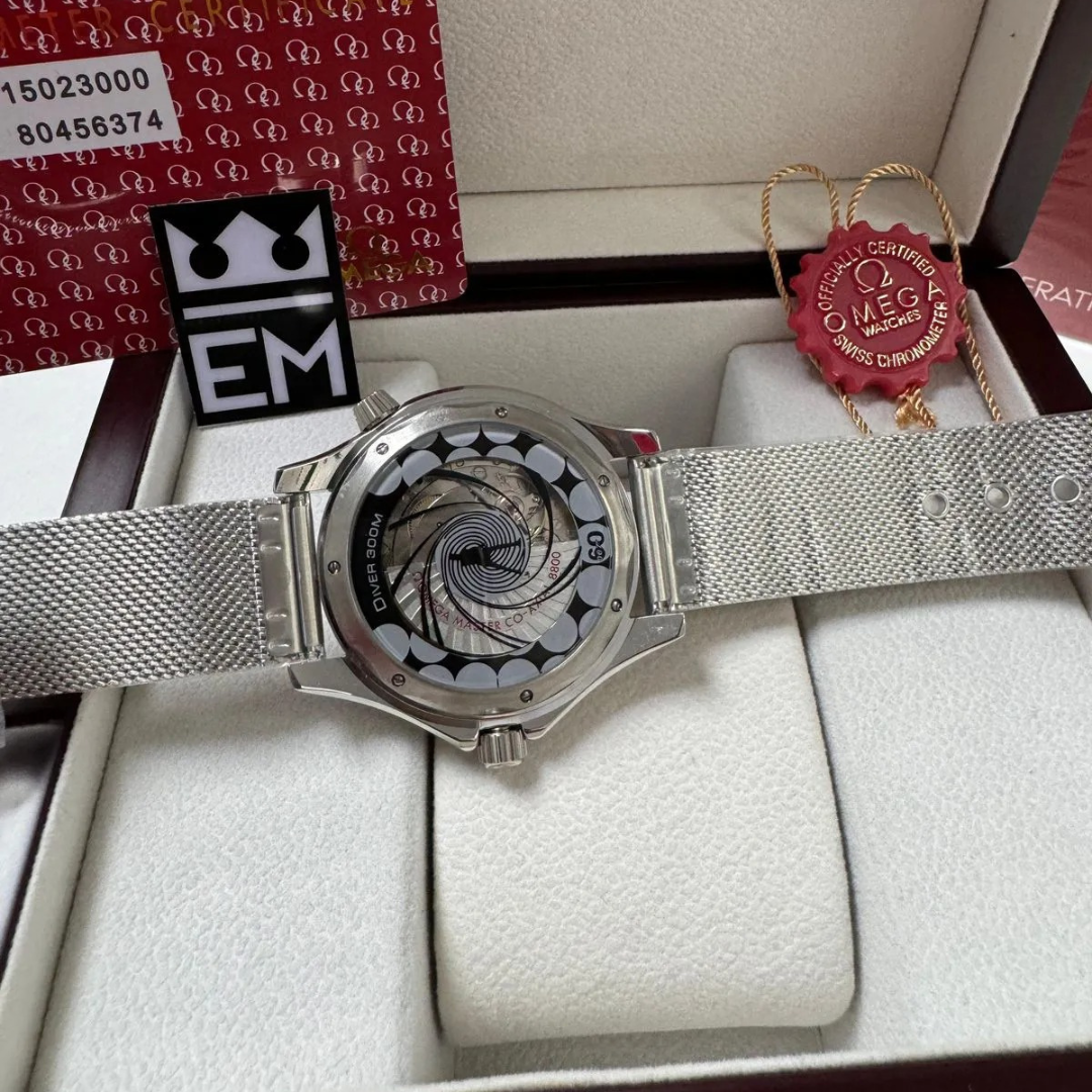 Seamaster “Diver 300M” Black/Mesh Bracelet