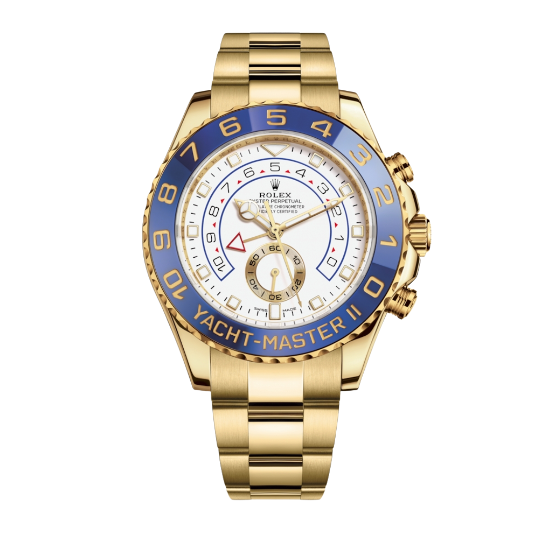 RX Yacht-Master II – Gold Blue Dial / Blue Bezel