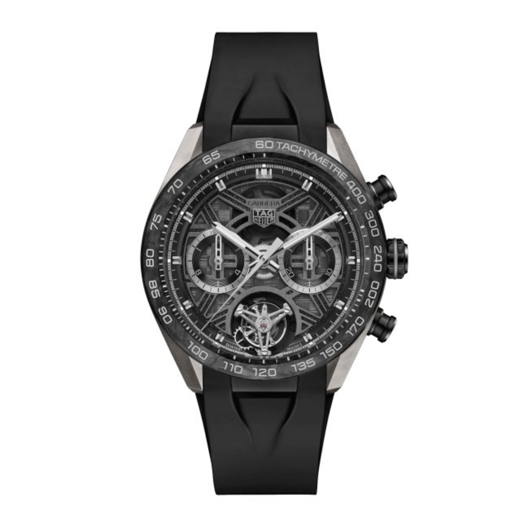 TH Carrera Skeleton Tourbillon – Black