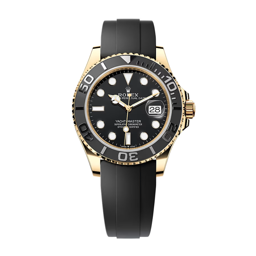 RX Yacht-Master 42 – Black Gold – Oysterflex