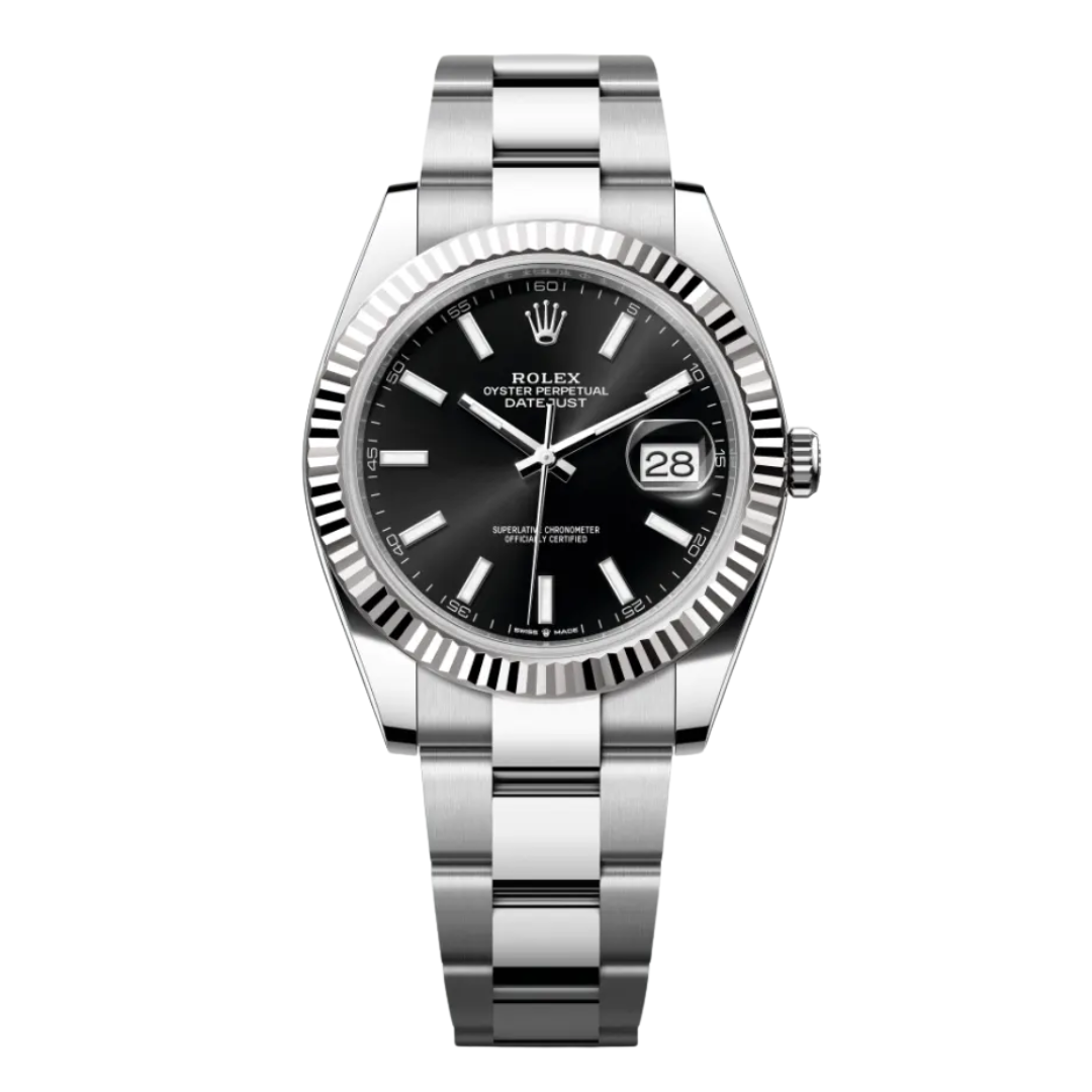 RX Datejust 41 – Black Dial