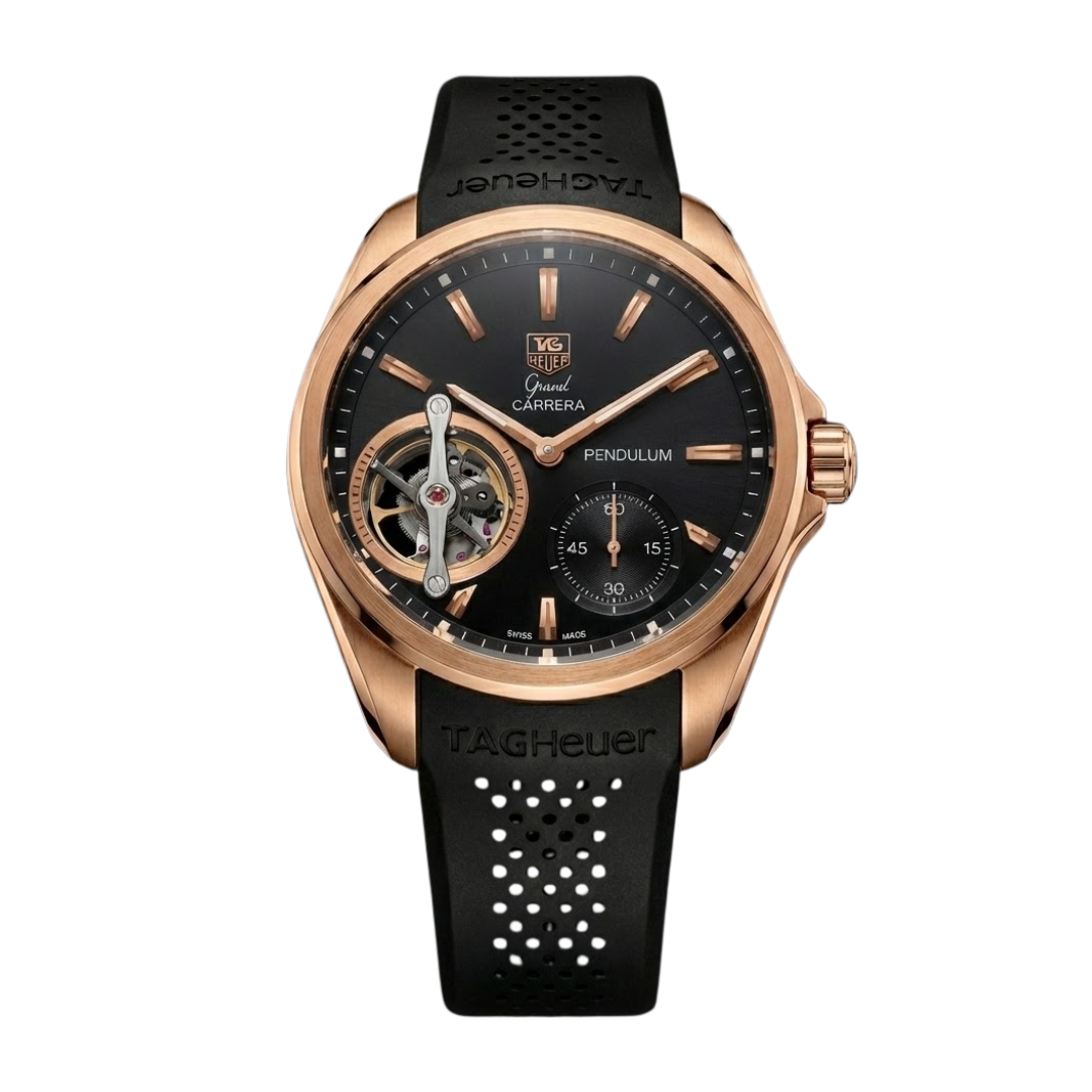 TH Carrera Pendulum Rose Gold – Black Dial
