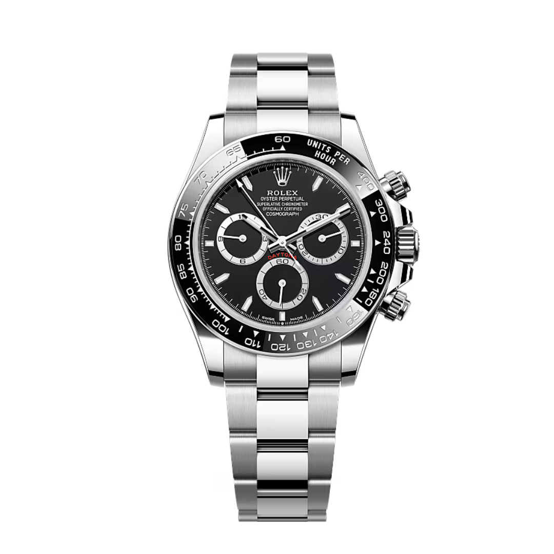 RX Daytona 126500 – Stainless Steel 904L – Black Dial