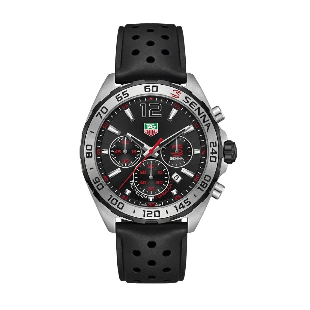TH Formula 1 Senna Edition – Black/Red | Sport Strap
