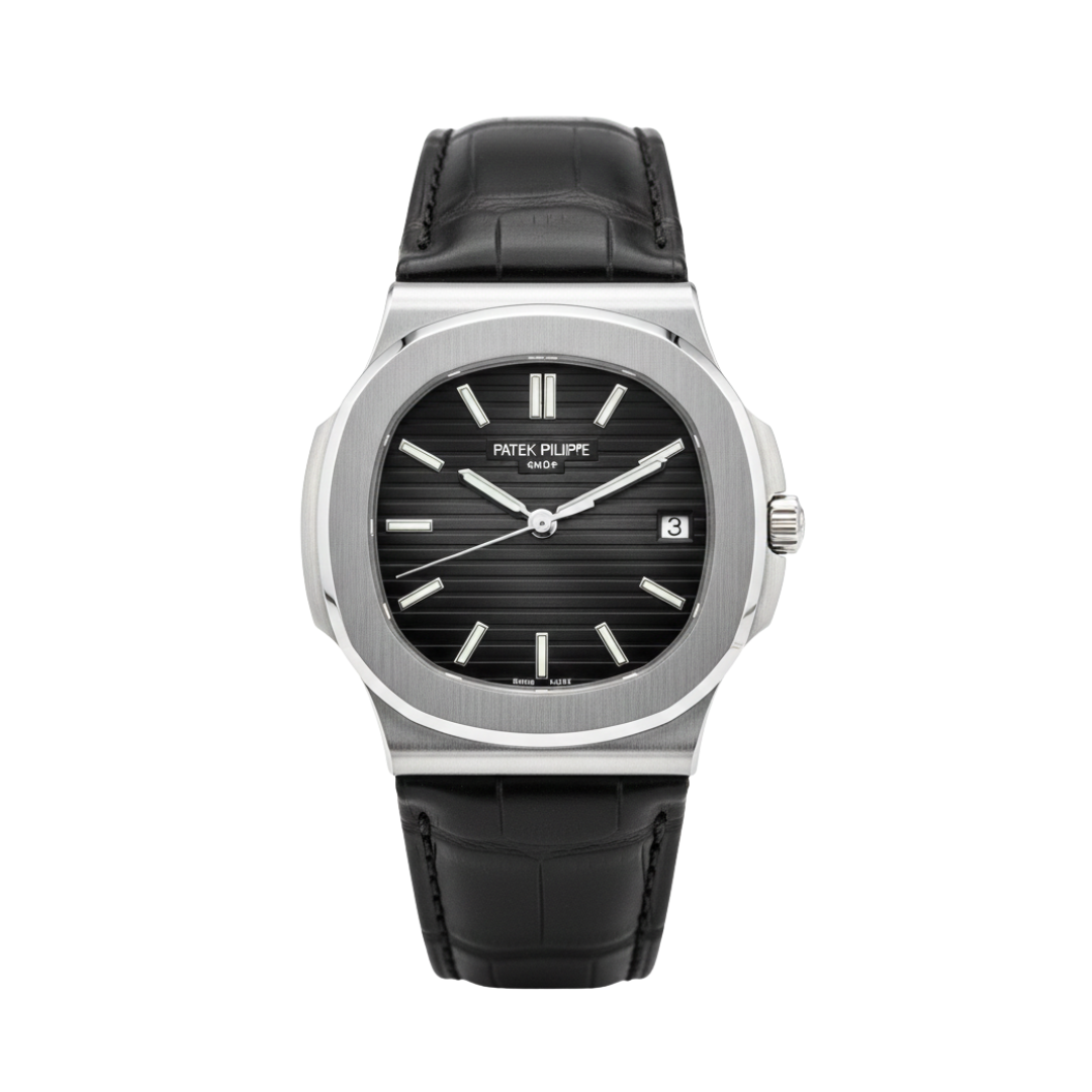 PP Nautilus Black Automatic