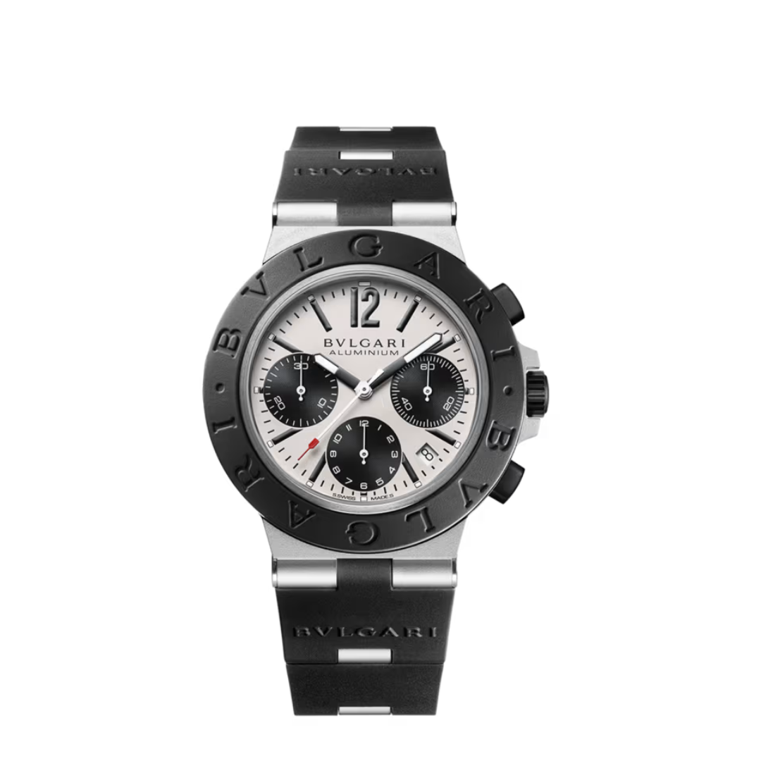 Aluminium Chronograph Black-White
