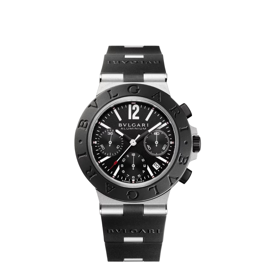 Aluminium Chronograph Black